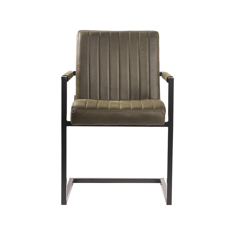 LABEL51 Eetkamerstoel Milo – Comfortabele Microfiber Bekleding